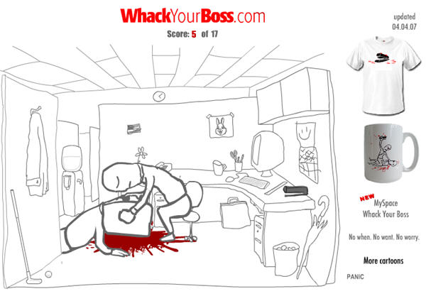 新版打爆你的上司下载_办公室经典小游戏_单