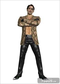 在本作品上登场的4个主人公之一「真岛吾朗」