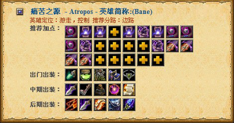 最新版DOTA英雄出装表加点前后对比说明