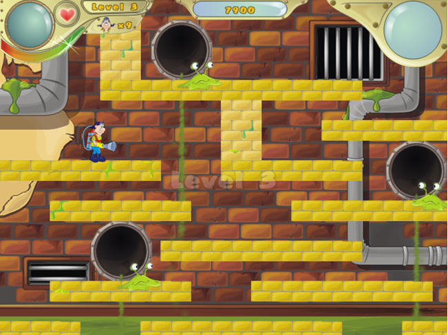 水道清洁工下载_水道清洁工类似雪人兄弟的射