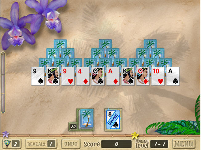 夏威夷接龙下载_夏威夷接龙2d小游戏_单机游