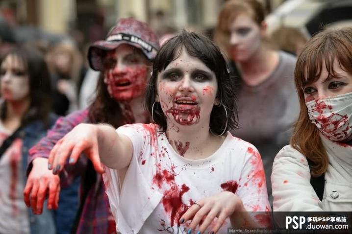 5月13日 莫斯科 僵尸大游行 黑色星期五 警察淡