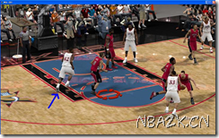 NBA2K9怎么空接