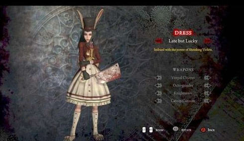 《爱丽丝:疯狂回归》服装资料