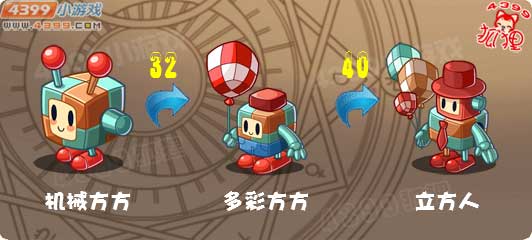 洛克王国机械方方宠物属性进化图含多彩方方\/