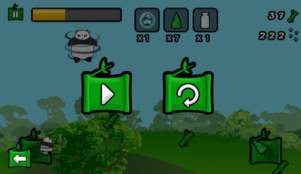 酷跑熊猫空中吃竹子_单机游戏下载基地