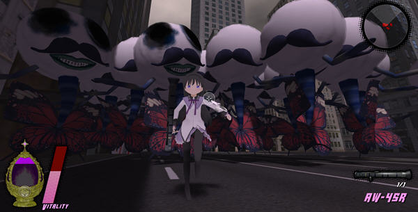 <em>魔法少女</em>小圆3D射击<em>游戏</em>Homura Combat - 游