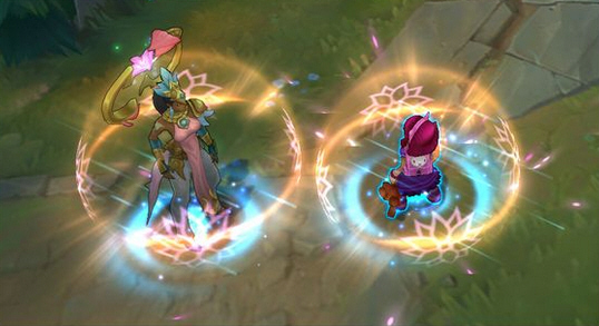 lol英雄联盟莲花之令卡尔玛皮肤效果预览