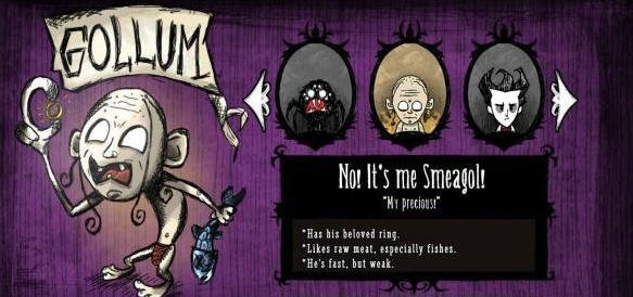 饥荒 巨人统治DLC咕噜人物MOD 下载_存档M