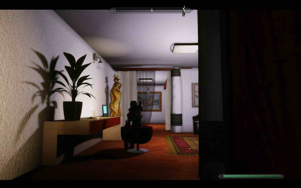 上古卷轴5现代风格Q世界房屋MOD 下载_存档