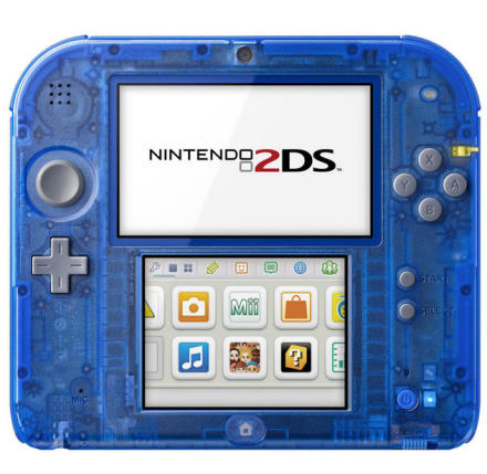 任天堂推出水晶红和水晶蓝2DS掌机 11月21日