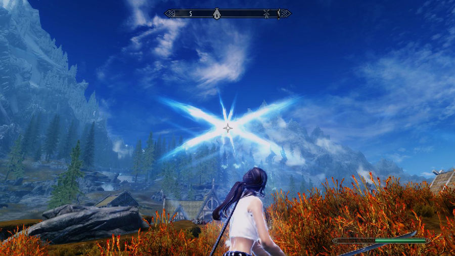 上古卷轴5魔法mod剑气斩 下载_存档MOD