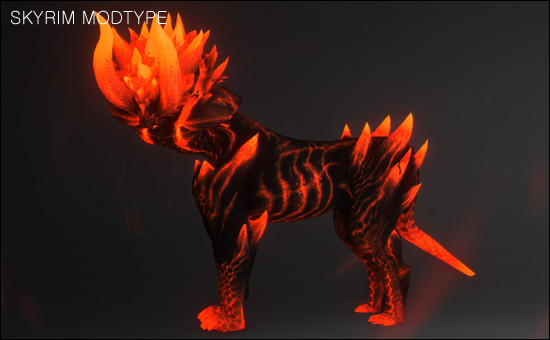 上古卷轴5鬼泣4火牛坐骑MOD 下载_存档MOD