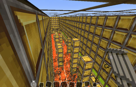 我的世界岩浆跑酷地图存档 下载_存档MOD