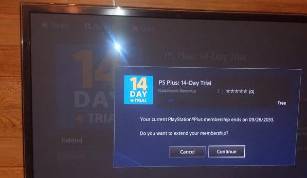 索尼PS4美服PSN+会员试用 玩家发现漏洞可免