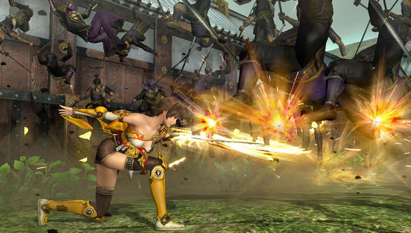 《战国无双4》丰臣秀吉和宁宁新造型登场