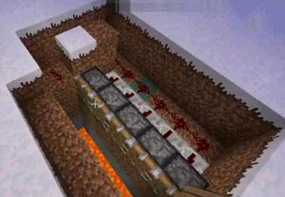《我的世界》红石陷阱制作方法