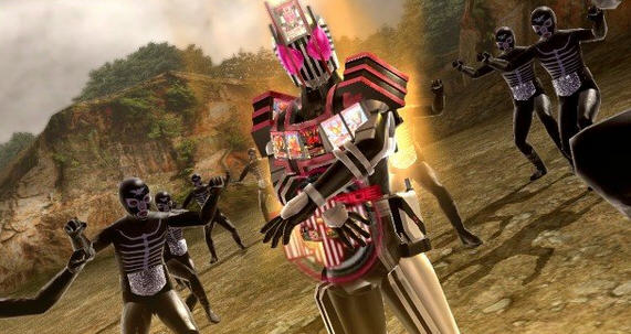 《假面骑士 斗骑大战2》最新截图 战斗场景演