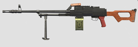 逆战新武器PKM(GP机枪)介绍