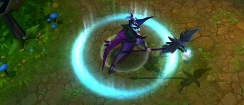 lol英雄联盟妖姬新皮肤恶鸦转世乐芙兰展示