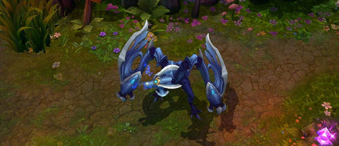 英雄联盟S4冠军皮肤龙女新皮肤世界冠军西瓦娜_飞翔单机游戏网