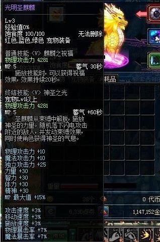 DNF神圣宠物胶囊使用建议 自行斟酌