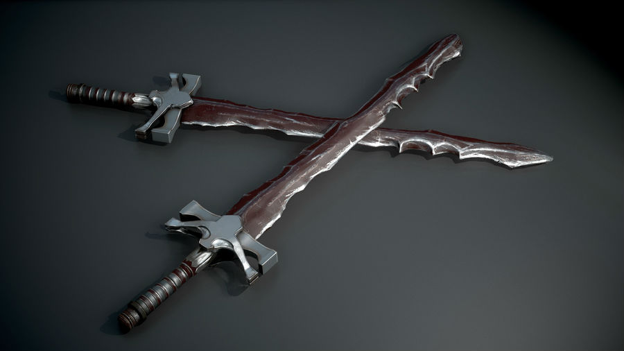 上古卷轴5复仇猩红单手剑下载_存档MOD