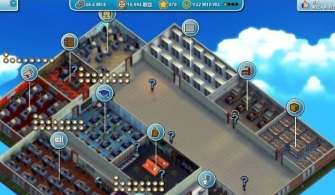 疯狂游戏大亨建造机房操作方法