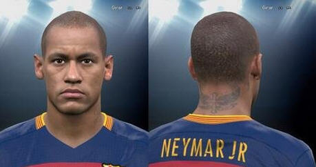 实况足球2016内马尔新发型补丁下载_游戏补丁