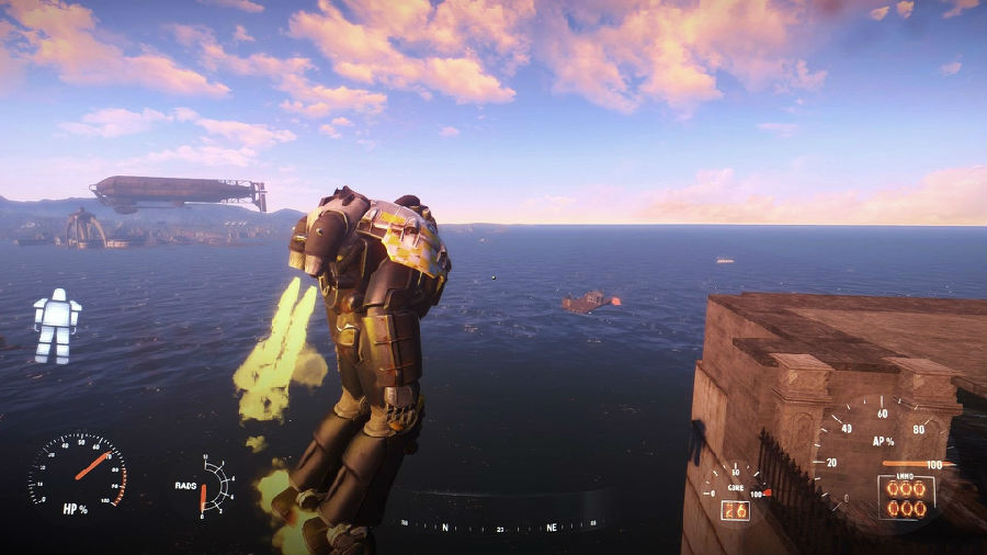 辐射4动力装甲喷射背包美化MOD下载_存档M