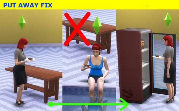 模拟人生4取消放物品前坐下MOD 下载_存档M