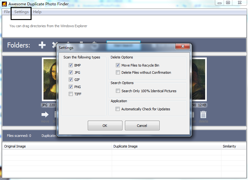 重复图片搜索软件(photo finder)v.1.1.0.0绿色版