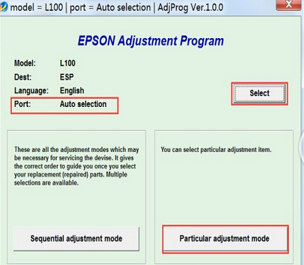 爱普生Epson L201清零软件下载