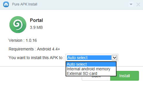 电脑上安装apk文件(Pure APK Install)v1.0539 官