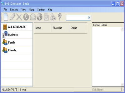 个人联系人管理软件(E-Z Contact Book)V3.1.6