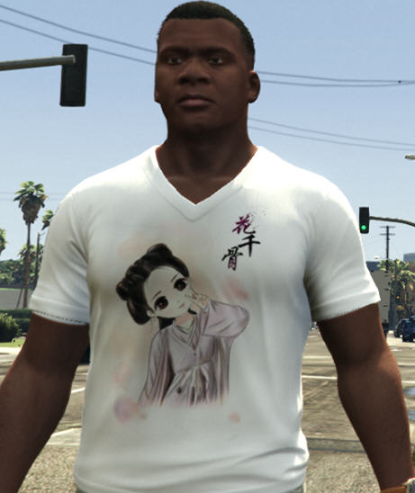 GTA5花千骨服装贴图MOD 下载_存档MOD