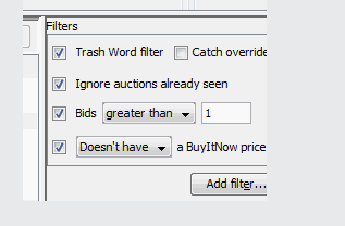 eBay购物竞拍工具(AuctionSieve)v2.75绿色版下