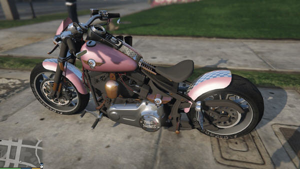 GTA5哈雷摩托车MOD下载_存档MOD