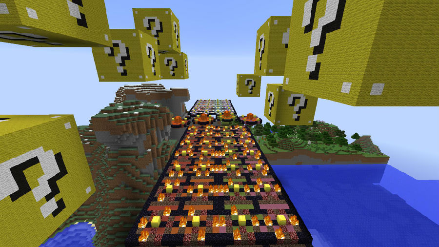 我的世界少女心幸运方块大冒险地图mod下载v