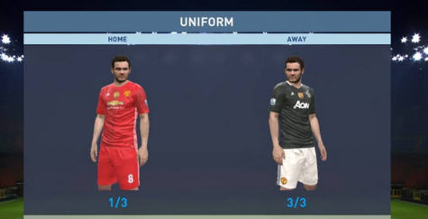 实况足球2016曼联新赛季球衣包 下载_存档MO