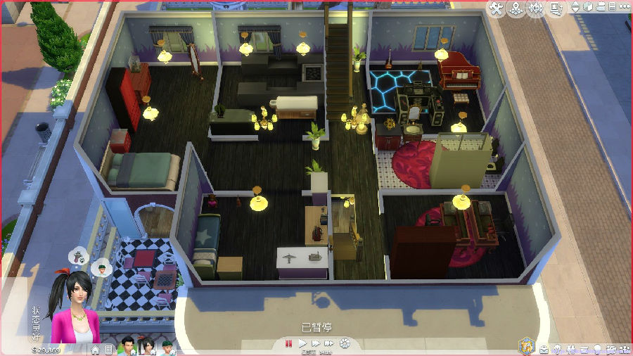 模拟人生4自建小别墅MOD 下载_存档MOD